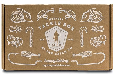 Catch Co Mystery Tackle Box Freshwater Largemouth and Smallmouth Bass Lures Fishing Kit