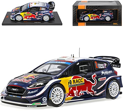 Ixo Ford Fiesta WRC Nr 2 Evans Barritt Rally Catalunya 2018 1/18 Modell Auto