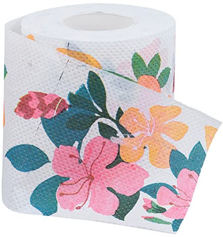 Parliky Luxury Toilet Rolls Printed Paper Napkin Roll Paper 100 Sheets Vibrant