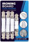 Romaxx Premium Ironing Board Cover Clips Fasteners to Keep Cover Flat and Secure on The Board Elastic Brace Straps Laundry Home Set OF 4 Clips (White)