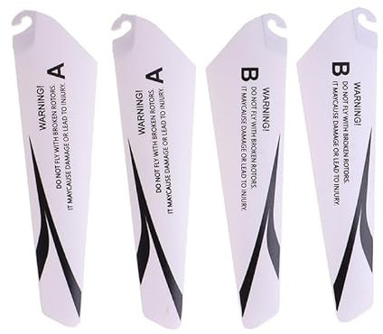 Tefexer 4pcs 7.2/9CM spare blades Fans Props for r/c mini helicopter rotor rc CH002 CH023 Drone Toys Spare Parts