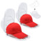 ZDDGNNCap Waschmaschinen Form,Zusammenklappbares Cap Washer für Baseballkappen,Baseball Cap Waschen Form,Baseballkappe Waschform mit Netzkäfig für Waschmaschine & Geschirrspüler 2 Stück (Weiß)