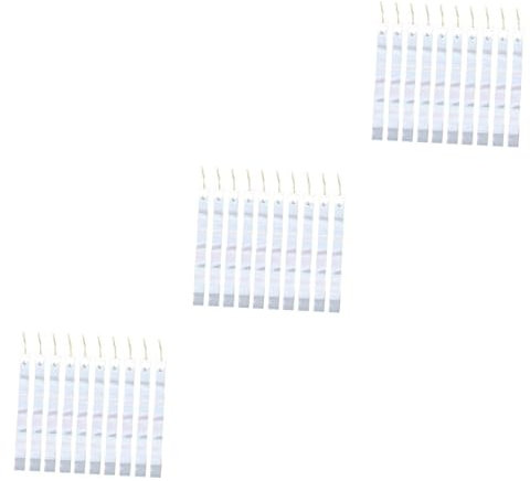 YARNOW 3 Set Di Nastri Riflettenti Biadesivi Per Fattoria Giardino Banchina Uccelli 10 Pezzi * 3