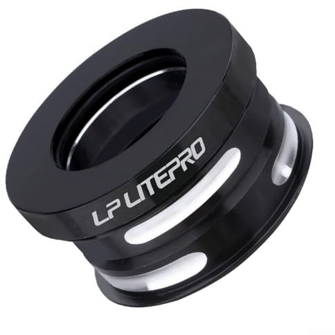 Folding Bike Headset with 44MM Built in Sealed Bearing for Fnhon Ynhon BYA412P18 (black)