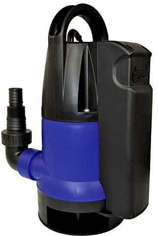 BOMBA DE AGUAS SUCIAS SUMERGIBLE Dirt-Star 550-1 con INTERRUPTOR DE FLOTADOR INTEGRADO Y CABLE 10m - BOMBA DE DRENAJE - BOMBA PARA JARDIN - BOMBA DE RIEGO (550 Watt)