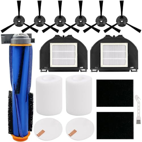 RV2310AE - Piezas de repuesto para robot aspirador Shark AV2310AE RV2310AE RV2320S UR2350AE RV2300S Matrix Robot Aspirador, 1 rodillo de cepillo principal, 2 juegos de filtros de espuma, 2 filtros, 6