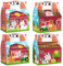 WERNNSAI Farm Party Treat Boxes - 12 Pcs Farm Animal Party Favor Boxes Paper Candies Goodies Gift Boxes for Kids Barnyard Farm Birthday Party Decoration Supplies Baby Shower Holiday