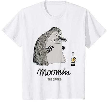 Kinder Mumin The Groke mit Lampe Kinder T-Shirt