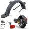 Vexillic E Scooter Schutzblech Hinten,Elektroroller Hinterer Kotflügel Electric Scooter Kompatibel für Xiaomi E Roller Mi M365 1S Pro Pro 2