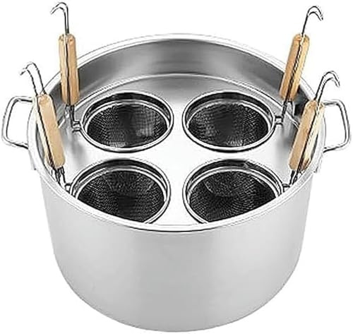 Pastatopf-Einsatz-Set mit Trennwand und Sieb, für Zuhause, Küche, Kochen