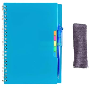 Taccuino intelligente in carta, 15,5 cm, cancellabile, a , note collegate digitalmente, planner e blocco note riutilizzabili intelligenti, pietra minerale impermeabile per casa, studio