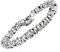 SAGA GIOIELLI® armband damen mit ineinander verschlungenen Knoten aus Edelstahl