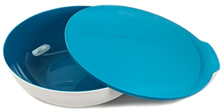 Tupperware Allegra 3,5 L hellblau Servier Schüssel Schale Servierschale