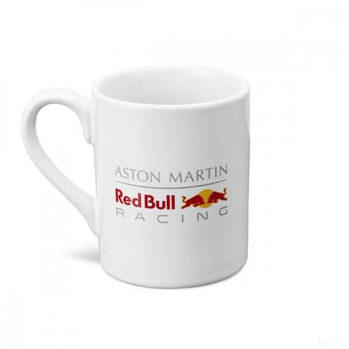 Unisex Formula 1 Aston Martin Red Bull Racing Team Mug, White, 310ml