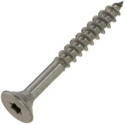 Spanplattenschrauben Edelstahl A2-5x50 mm, 200 Stück mit Teilgewinde, rostfrei, Torx, Senkkopf, ETA Zulassung, Edelstahlschrauben TX25