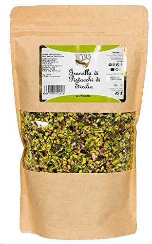 GRANELLA DI PISTACCHI SICYSUN 500G PISTACCHIO GUARNIZIONI DOLCI TORTA GRANELLE