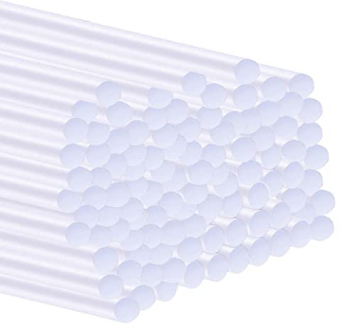 OMAREX Hot Gun Sticks Φ 7.0mm, 100 Pack 7mm x 100mm Hot Glue Gun Sticks for Glue Guns, SGS Approved