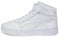 PUMA Women Carina 2.0 Mid Baskets, Puma White Puma White Puma Silver, 38 EU