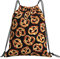 Hdadwy Feinschmecker Brezeln Brezel Kordelzug Cinch Schulranzen Rucksack Fintess Sport Yoga Gym Rucksack String Bag für Männer Frauen