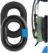 Geekria Sport Kühl-Gel-Ohrpolster Ersatz für David Clark H10-60 H10-20 H10-13.4 H10-76 H10-30 H10-13S Headsets Ohrenschützer mit Geräuschreduzierung Luftfahrt-Headsets Ohrenschützer (schwarz)