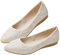 Padgene Womens Fold up Pumps Roll up Shoes Foldable Ballet Flats, Portable Ladies Slip On Loafers Dolly Shoes for Ladies