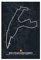FISH DRAGATE Spa Francorchamps F1 Track Leinwand Poster Schlafzimmer Dekor Sport Landschaft Büro Zimmer Dekor Geschenk ohne Rahmen Stil 30 x 45 cm