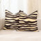CARRIE HOME Zebra-Dekor-Kissenbezüge mit Tierdruck, weicher Samt, 45,7 x 45,7 cm, 2 Stück, moderne Bauernhaus-Heimdekoration für Schlafzimmer, Couch, Sofa (ohne Kissenfüllung)