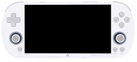 TRIMUI SMART PRO Retro Handheld Game Console Without Games, 4.96-inch IPS Screen Portable Video Arcade for Adults, Linux System Allwinner A133P Processor, Support WiFi - White