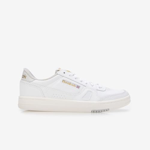 Reebok Unisex's Lt Court Sneaker, White Chalk Grey1, 40 EU