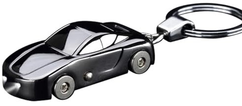 Forme de Voiture électrique USB Porte - clés Briquet Rechargeable USB pour Hommes (Black)