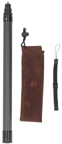 Perche à Selfie Invisible de 2 M avec Poignée Antidérapante, Poignée Time Ultra Légère pour Caméras Insta360 X3 One RS GO 3 One X2 One R One X, Type de Verrouillage par