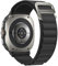 KeeFos Alpine Loop Bracelet Bracelet Compatible avec Samsung Galaxy Watch Ultra 47mm 2025, Homme Femme Nylon Titanium G-Hook Bracelets Compatible avec Samsung Galaxy Watch Ultra 47mm 2024 - Noir