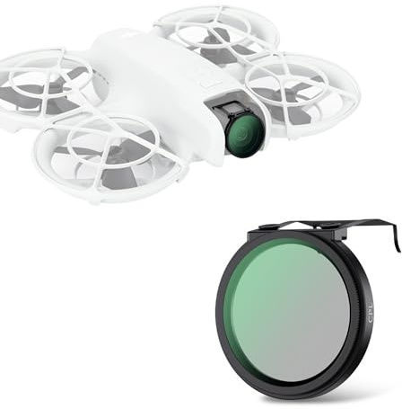 JJC CPL Polarisationsfilter Kompatibel mit DJI NEO, Mehrfach Beschichteter Zirkular-Polarisationsfilter mit Reinigungstuch und Filter-Schutzhülle, Tragbares NEO Drohnen-Zubehör