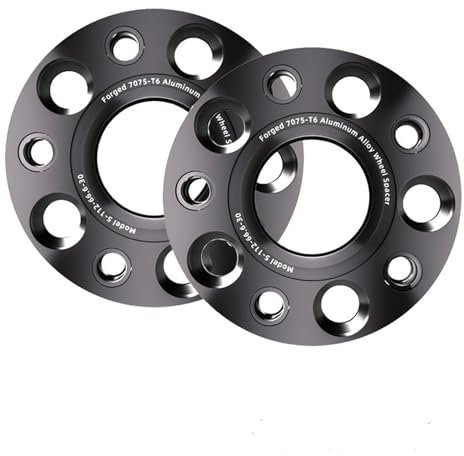 Spurverbreiterungen Für Für Sprinter 2005 2 Stück 5x130 CB 84.1 Mm M14 * 1.5 Flanschplatte T6-7075 Spurverbreiterungen Nabenverbreiterter Adapter Spurverbreiterung(2pcs Spacer 25mm-BK)