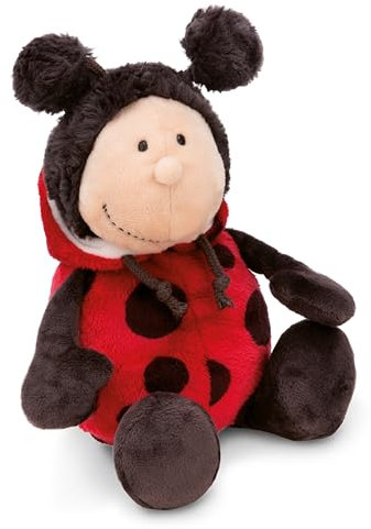 NICI Kuscheltier Marienkäfer Dotti-Lotti 25cm - rot - Stofftier aus weichem Plüsch, niedliches Plüschtier zum Kuscheln und Spielen, für Kinder & Erwachsene, tolle Geschenkidee - 61633