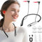 Red Light Therapys Earplugs Tinnitus Relief Device, Neck Suspending Tinnitus L'aser Therapys Earplug, Tinnitus Relief for Ringing Ears, Improves Blood Circulation, Hearing and Sleep Better (A)