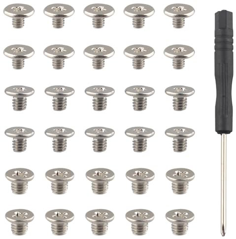 ZDE 30PCS M.2 SSD Screw Kit M2 M2.5 M3 SSD Mounting Screws Computer Motherboard Components with Screwdriver for Raspberry Pi PCIe NVMe Hard Drive Laptop PC Notebook DIY