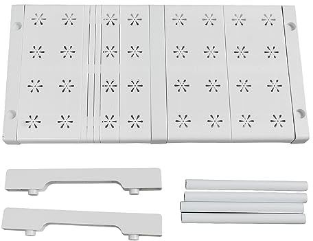 Kabinettsregal, Erweiterbare Verstellbare Kleiderschrank -Regal Organizer, Aufbewahrung von Arbeitsplätzen Organisation für (Länge 37-48cm / 14.6-18,9in)