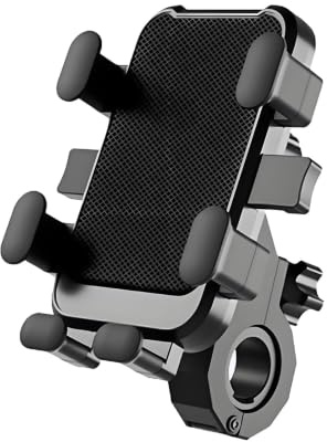 Supporto Moto, per Vespa GTS 300 | Porta Cellulare, Manubrio, Specchietto, Rotazione 360, Stabile, Robusto, Regolabile, Staffa, Solido, Anti Vibrazione