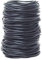 INTVN 12 Bracelets Noirs Gummy - en Silicone Souple - Bracelet en Caoutchouc - Bracelet Rigid