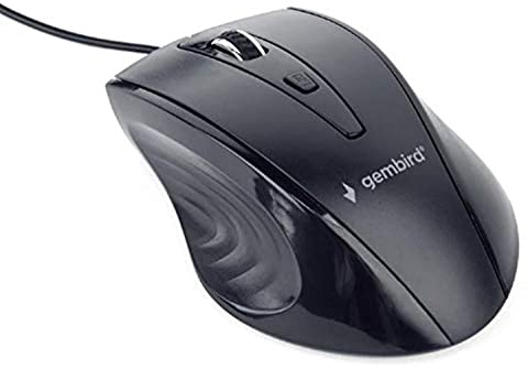 MOUSE USB OPTICAL/BLACK MUS-4B-02 GEMBIRD