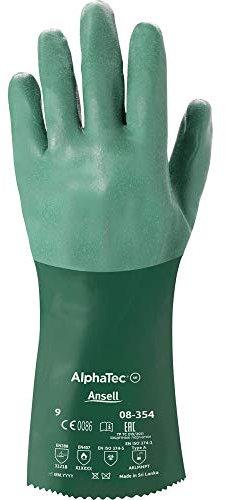 Ansell Handschuh AlphaTec 08-354, 350mm,Gr. 8 (Inh.12 Paar)