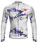 UGLY FROG Nationalflagge Dreieck Design Radtrikot Herren Langarm Aus Elastischem Atmungsaktivem Schnell Trockendem Stoff Für Rennrad Radsport Joggen Fitness und Outdoor Sport
