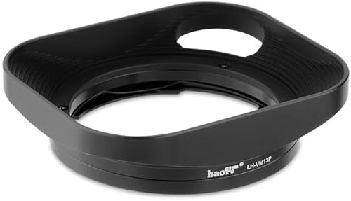 Haoge LH-VM13P Gegenlichtblende für Voigtlander 35 mm f2 Ultron Aspherical Vintage Line VM, 21 mm f3.5 Color Skopar asphärical VM, 35 mm f2.5 Color Skopar Pancake II VM, LH-12 LH-11 LH-4N