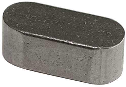 AERZETIX - C43471-5 x Passfedern mit abgerundeten Enden - Type A - Länge 10mm - Breite 4mm - Höhe 4mm - Stahl C45K - DIN 6885A - ISO R773