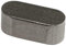 AERZETIX - C43471-5 x Passfedern mit abgerundeten Enden - Type A - Länge 10mm - Breite 4mm - Höhe 4mm - Stahl C45K - DIN 6885A - ISO R773
