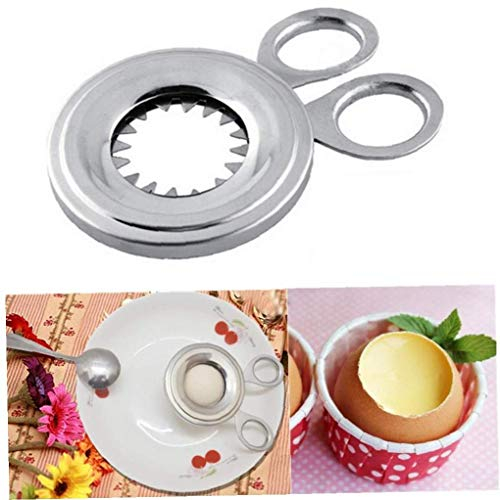 Soft Boiled Egg Topper Cutter Stainless Steel Egg Scissor Egg Omelette Device Pickling Cutting Eggs Clipper Cook Tool