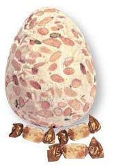 Oeuf de Pâques au nougat tendre, 120gr