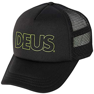 Deus Capper Trucker Cap - Black