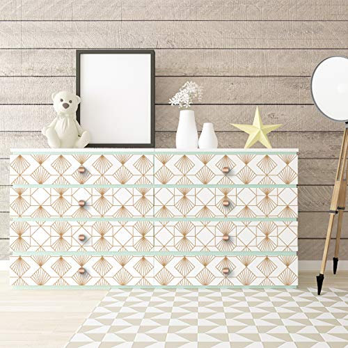 Jorn - Adhesivo decorativo para muebles de cocina, diseño escandinavo, adhesivo decorativo para mueble de baño, 40 x 60 cm